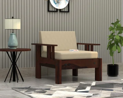 Jako 1 Seater Wooden Sofa 
