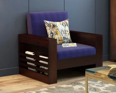 Modeway Wooden Sofa 1 Seater 