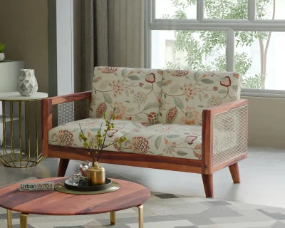 Crispella 2 Seater Wooden Sofa 