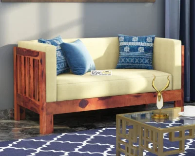 Fitbit Wooden Sofa 2 seater 