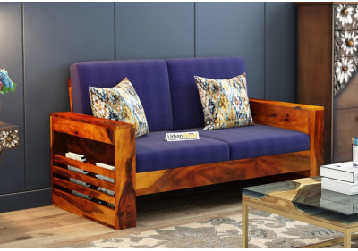 Modway Wooden Sofa 2 Seater 