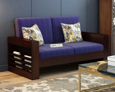 Modway Wooden Sofa 2 Seater 