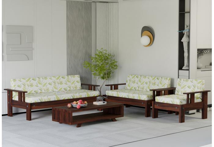 Jako 3+2+1 Seater Wooden Sofa 