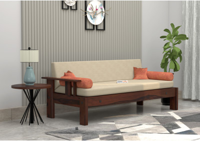Jako 3 Seater Wooden Sofa 