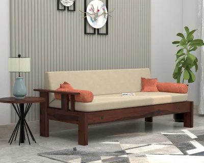 Jako 3 Seater Wooden Sofa 