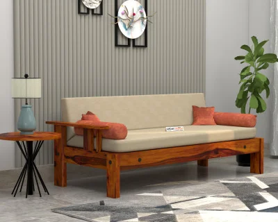 Jako 3 Seater Wooden Sofa 
