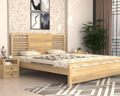 Ashoka Without Storage Bed 
