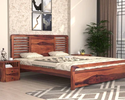 Ashoka Without Storage Bed 