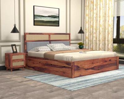 Calico Drawer Storage Bed 