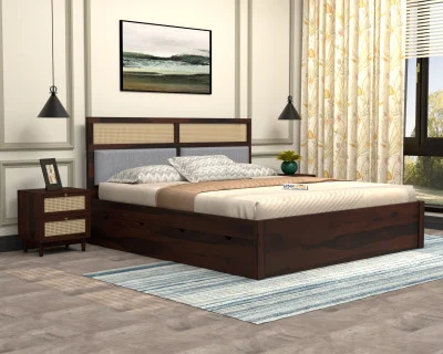 Calico Drawer Storage Bed 