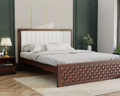 Dexter Wooden Without Storage Bed 