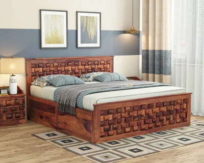 Hover Bed with Box Storage 