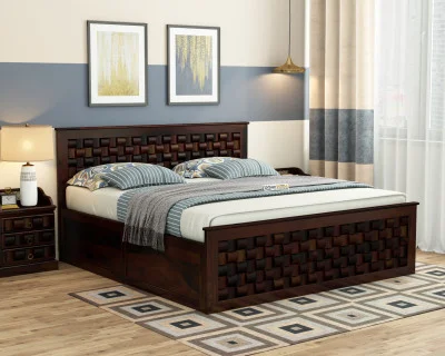 Hover Bed with Box Storage 