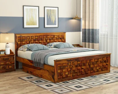 Hover Bed with Drawer Storage 