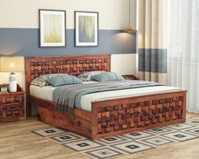 Hover Bed with Drawer Storage 