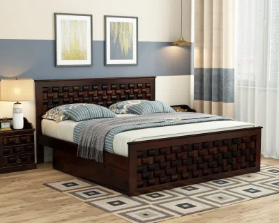 Hover Bed with Drawer Storage 