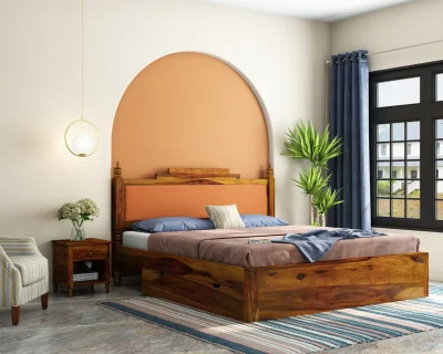 Jodhpuri Drawer Storage Bed 