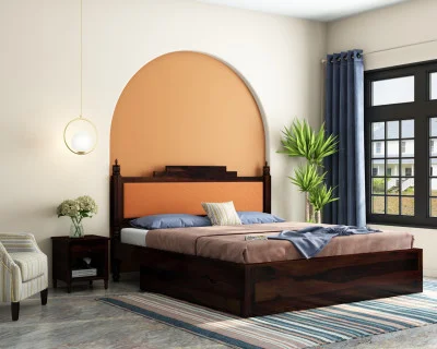 Jodhpuri Drawer Storage Bed 