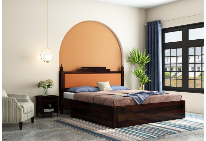 Jodhpuri Drawer Storage Bed 