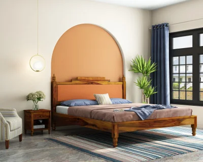 Jodhpuri Without Storage Bed 