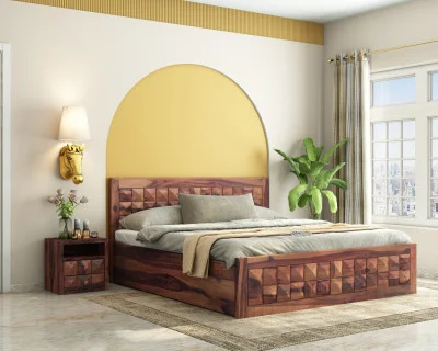 Morgana Hydraulic Storage Bed 