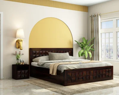 Morgana Hydraulic Storage Bed 