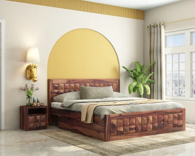 Morgana Bed With Drawer Storage 