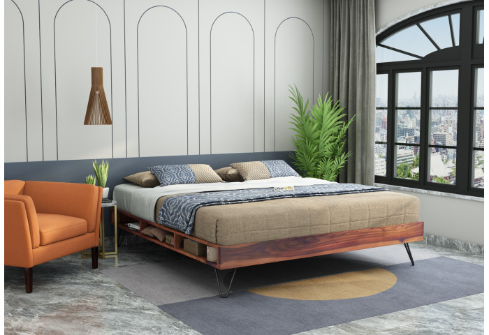 Canvas Platform Bed 