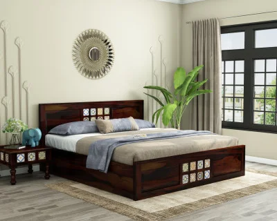 Relay Wooden Hydraulic Bed 