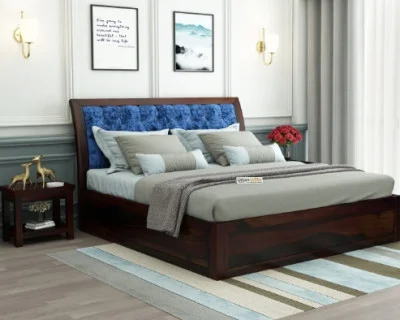 Ross Wooden Bed With Box Storage 