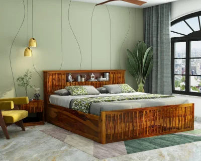 Stack Box Storage Bed 