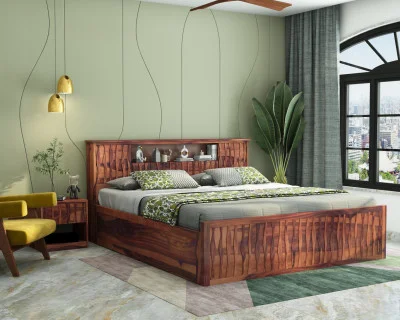 Stack Box Storage Bed 
