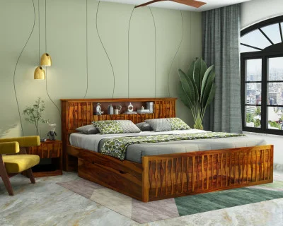 Stack Bed With Drawer Storage 