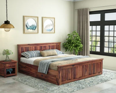 Thoms Bed With Drawer Storage 