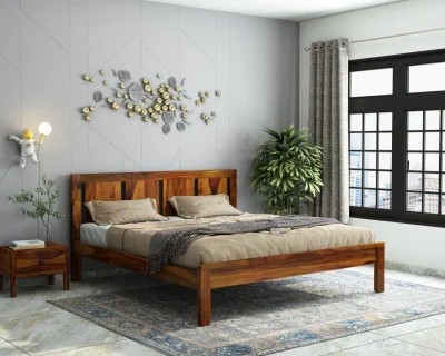 Topaz Bed Without Storage 