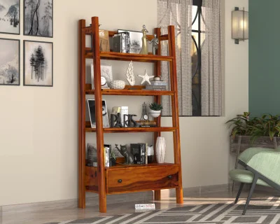 Gloria Wooden Bookshelf 