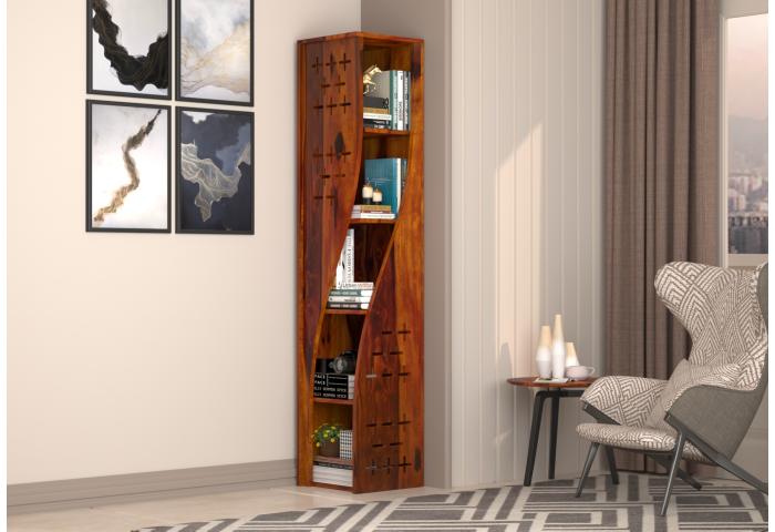 Osha Corner Bookshelf 