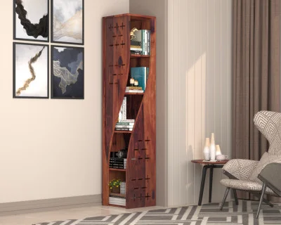 Osha Corner Bookshelf 