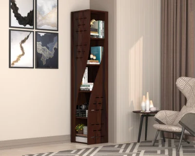 Osha Corner Bookshelf 