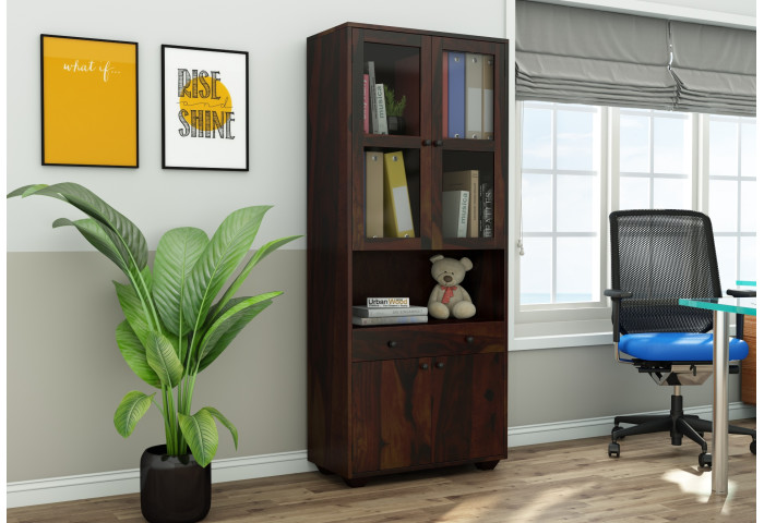 Tubular Wooden File Cabinet 