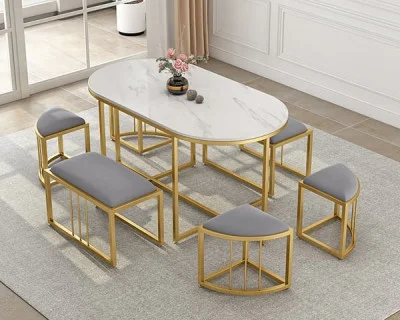 Galaxy Dining Table Set 