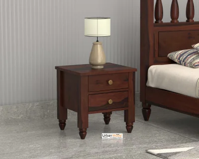 Lilith Wooden Bedside Table 