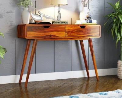 Yarn Console Table with Storage 