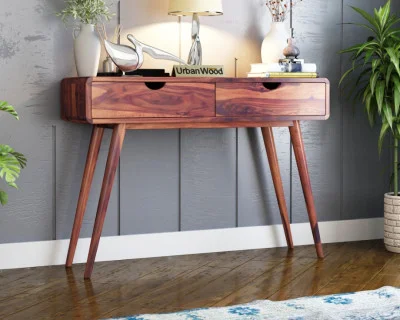 Yarn Console Table with Storage 