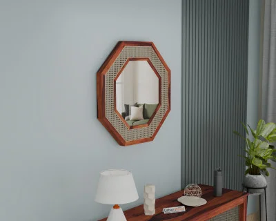 Shae Cane Decor Mirror 
