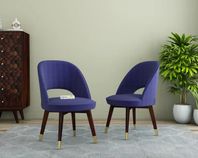 Luna Carved Back Dining Chair - Set Of 2 