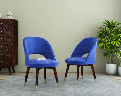 Luna Carved Back Dining Chair - Set Of 2 