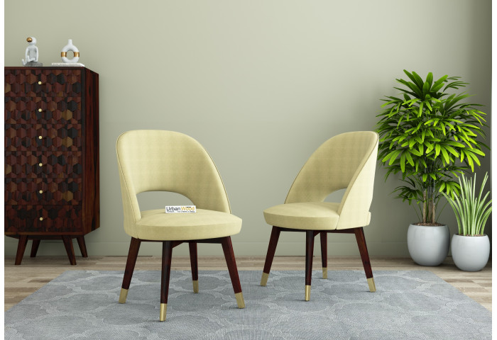 Luna Carved Back Dining Chair - Set Of 2 