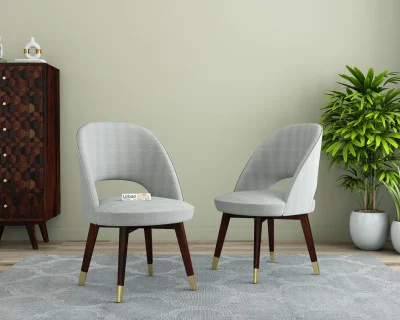 Luna Carved Back Dining Chair - Set Of 2 