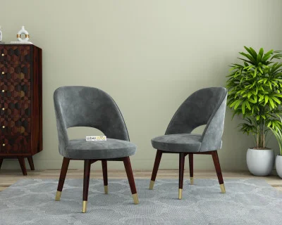 Luna Carved Back Dining Chair - Set Of 2 